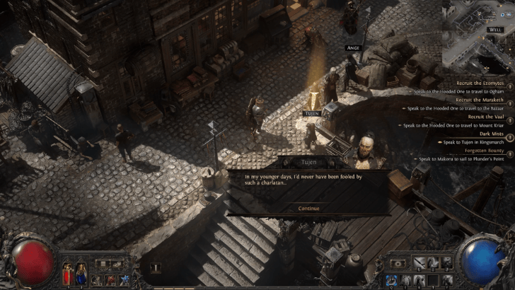 Tujen After Dark Mists Quest