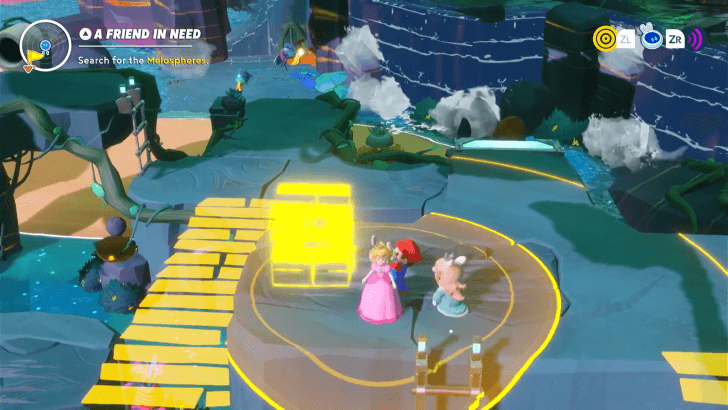 Mario Rabbids -The Last Spark Hunter A Friend in Need 10 Find the Melospheres First Melosphere