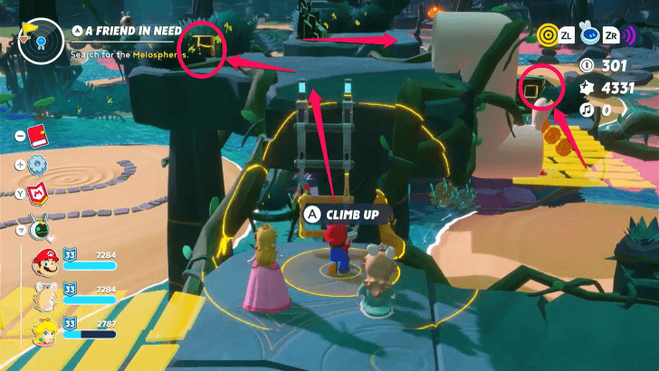 Mario Rabbids -The Last Spark Hunter A Friend in Need 8 Find the Melospheres First Melosphere