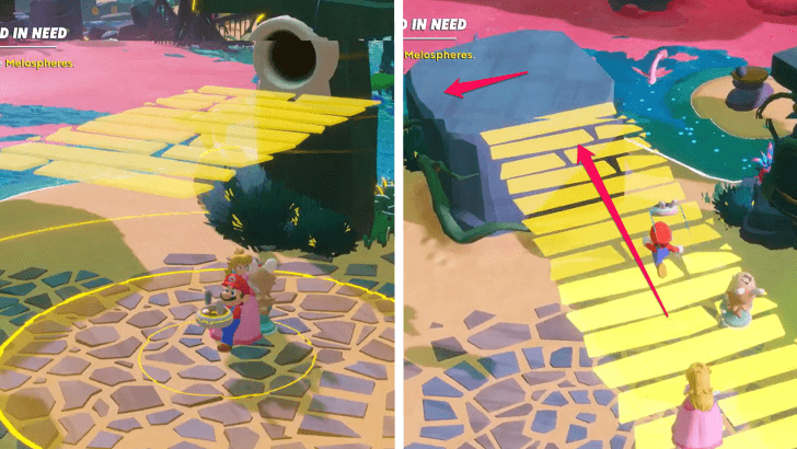 Mario Rabbids -The Last Spark Hunter A Friend in Need 6 Find the Melospheres First Melosphere