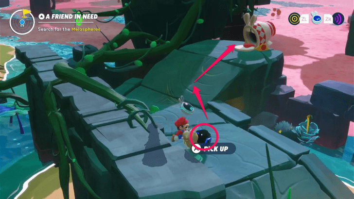 Mario Rabbids -The Last Spark Hunter A Friend in Need 11 Find the Melospheres First Melosphere