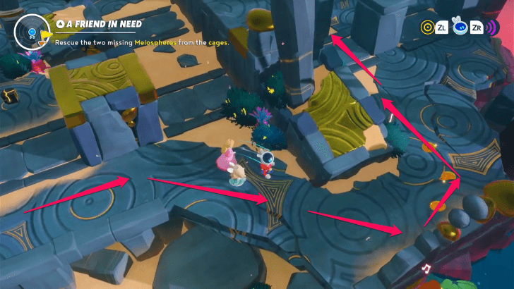 Mario Rabbids -The Last Spark Hunter A Friend in Need 16 Find the Melospheres Second Melosphere