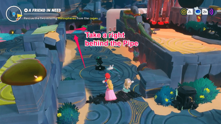 Mario Rabbids -The Last Spark Hunter A Friend in Need 19 Find the Melospheres Second Melosphere