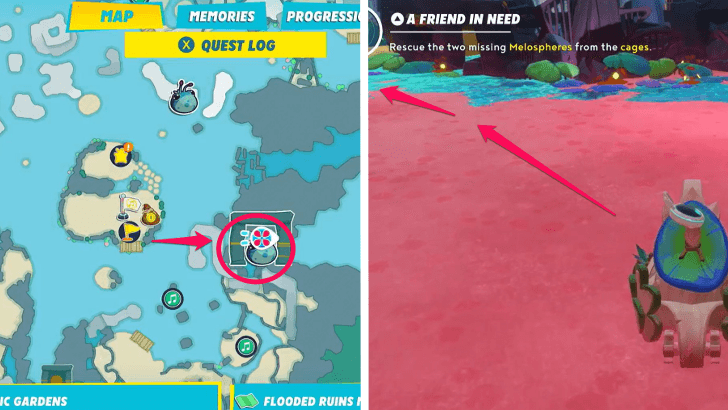 Mario Rabbids -The Last Spark Hunter A Friend in Need 13 Find the Melospheres Second Melosphere