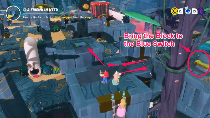 Mario Rabbids -The Last Spark Hunter A Friend in Need 22 Find the Melospheres Second Melosphere