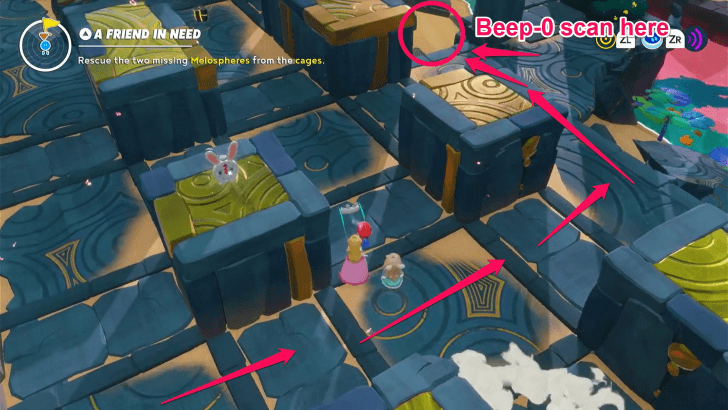 Mario Rabbids -The Last Spark Hunter A Friend in Need 15 Find the Melospheres Second Melosphere