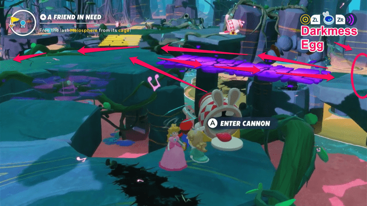 Mario Rabbids -The Last Spark Hunter A Friend in Need 31 Find the Melospheres Third Melosphere