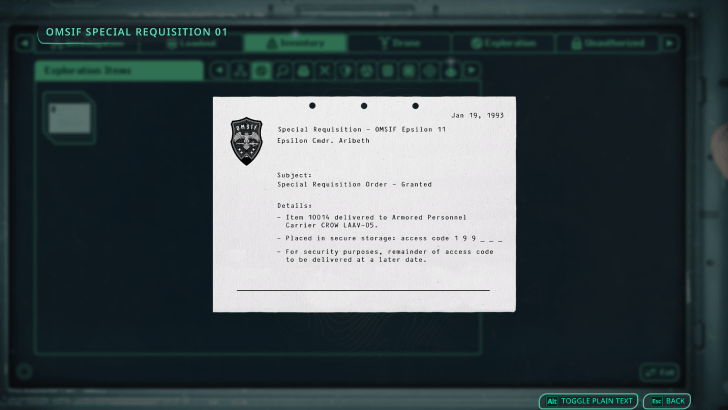 Secret APC Cache - Find the First Half of the Code in Your Inventory