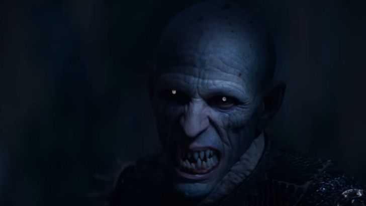 Blood of Dawnwalker primary antagonist Brencis bares his razor-sharp teeth as he prepares to strike from the shadows