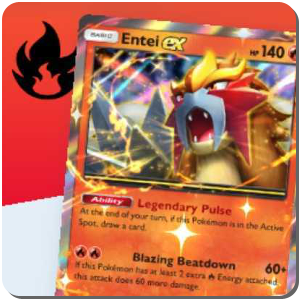 Entei ex and Flareon ex Deck Icon