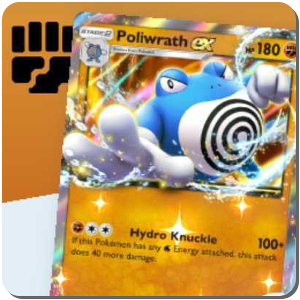Poliwrath ex and Politoed Deck Icon
