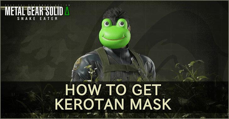 MGS Delta Remake Kerotan Mask