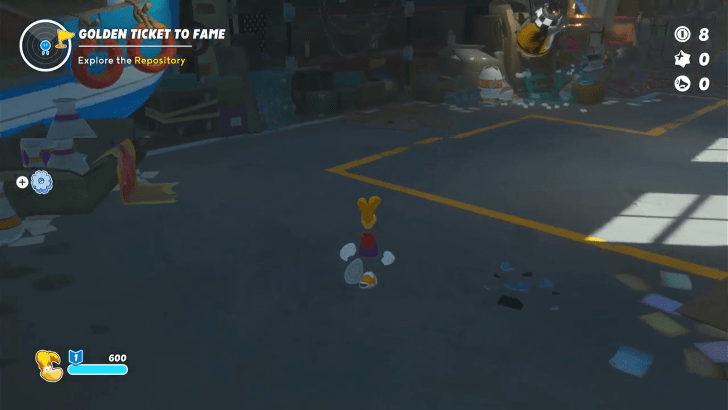 Mario Rabbids - Rayman in the Phantom Show Golden Ticket to Fame 1