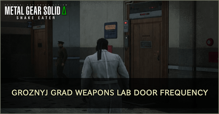 Groznyj Grad Weapons Lab Door Frequency