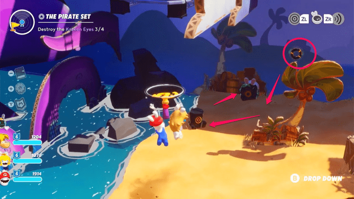 Mario Rabbids - Rayman in the Phantom Show The Pirate Set 12