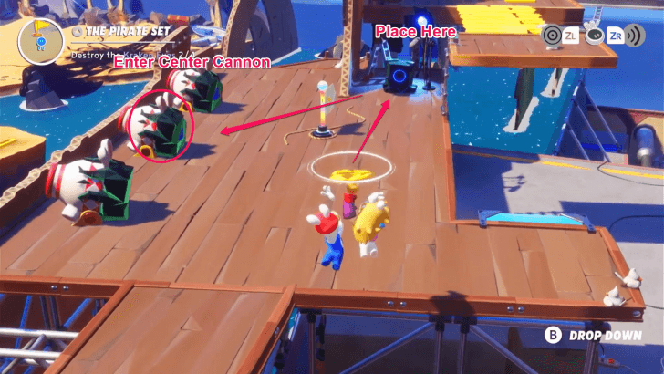 Mario Rabbids - Rayman in the Phantom Show The Pirate Set 7