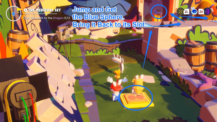 Mario Rabbids - Rayman in the Phantom Show The Medieval Set 2