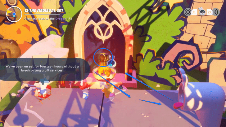 Mario Rabbids - Rayman in the Phantom Show The Medieval Set 4