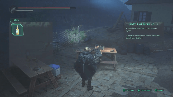 The Captains Office - Give the Full Bottle to the Soldier at the Village of Jova