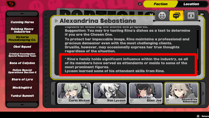 Rina Comes from a Prominent Family