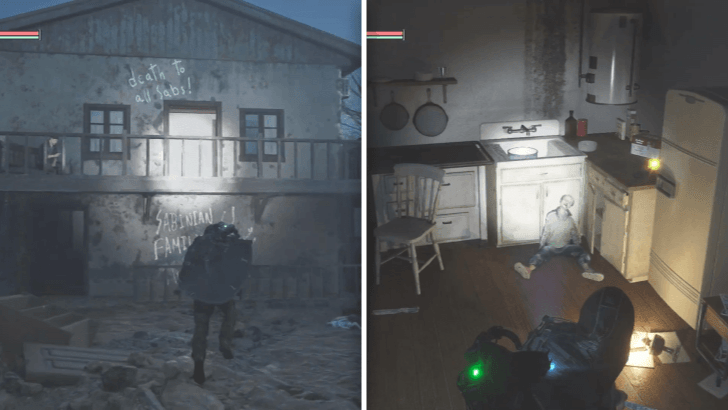 The Captains Office - Find the House with a soldier sitting at the Balcony and get the bottle of mead inside the fridge