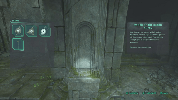 How to  UseSword of the Blood Queen