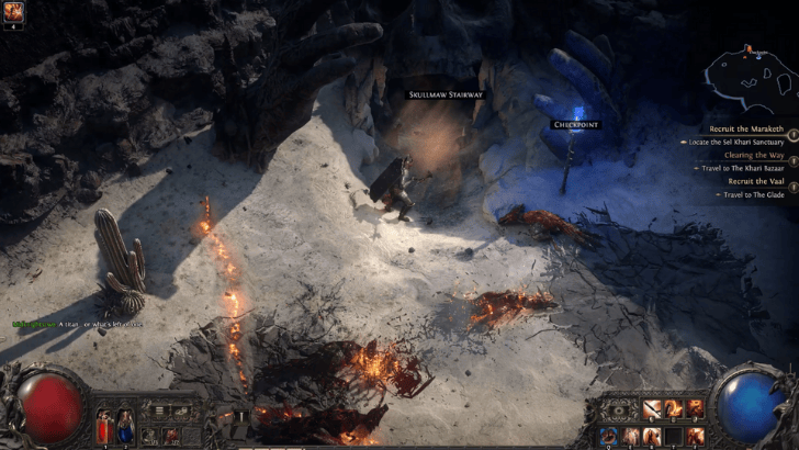 Skullmaw Stairway Entrance