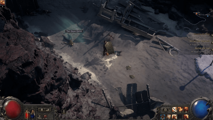 The Galai Gates Entrance