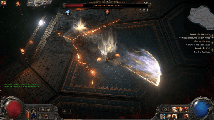 Azmadi, Faridun Prince Boss Fight