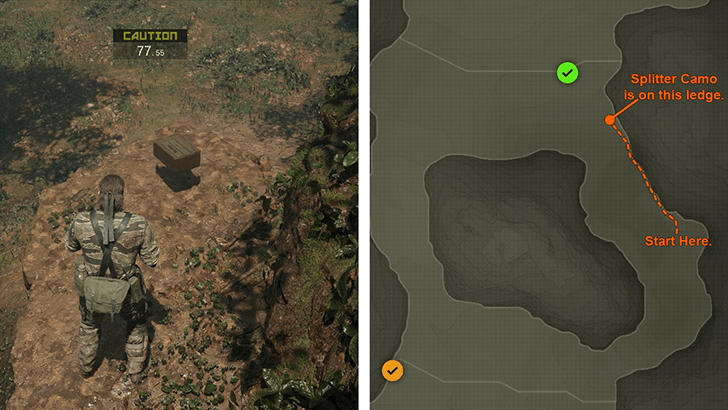 Splitter Camo Location