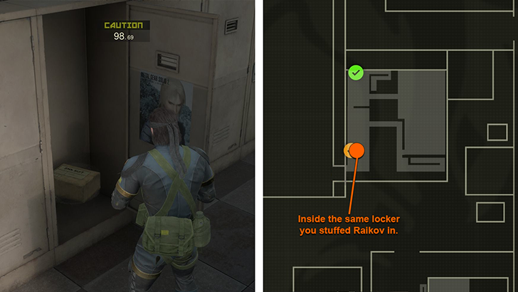 Sneaking Suit Camo Location