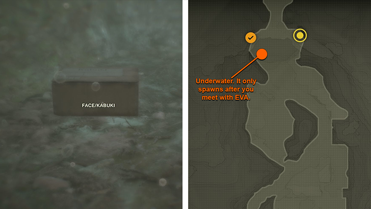 Kabuki Face Paint Location