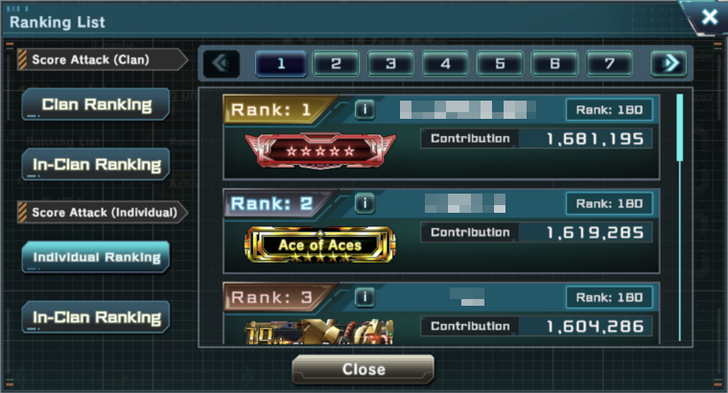 Clan Battle Leaderboard
