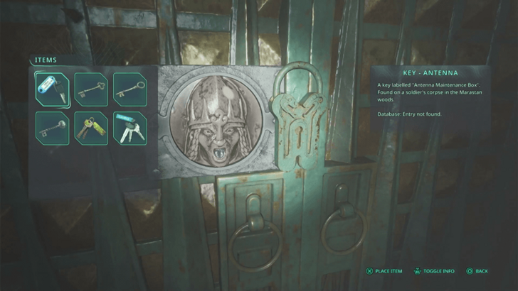 How to  UseKey - Rusted (Arcas Spire Timeloop)