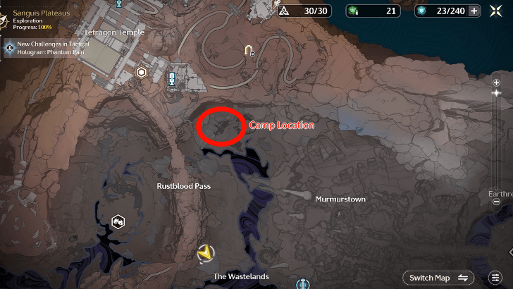 Camp Location