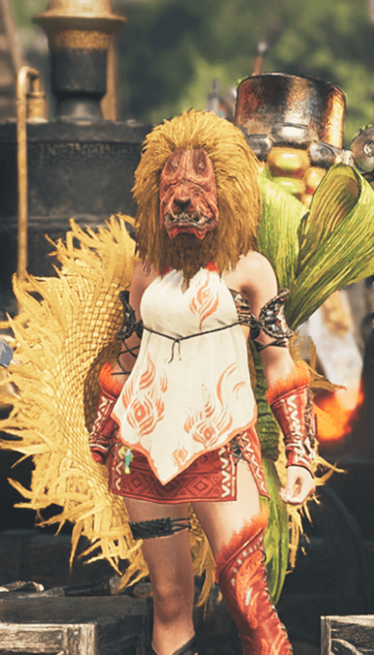 Monster Hunter Wilds - Female Doshagumask α Set