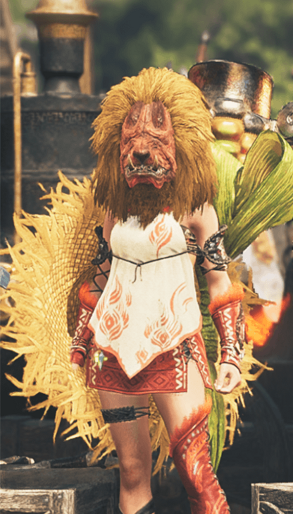 Monster Hunter Wilds - Male Doshagumask α Set