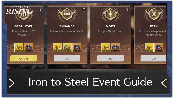 Destiny: Rising - Iron to Steel