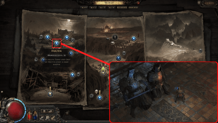 Path of Exile 2 - Sigbert and Godwin Location