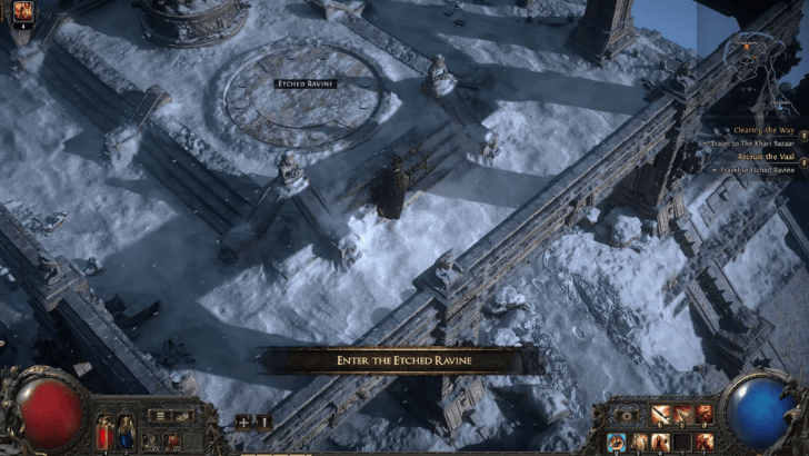 Etched Ravine Entrance