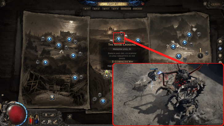 Path of Exile 2 - Akthi and Anundr Location