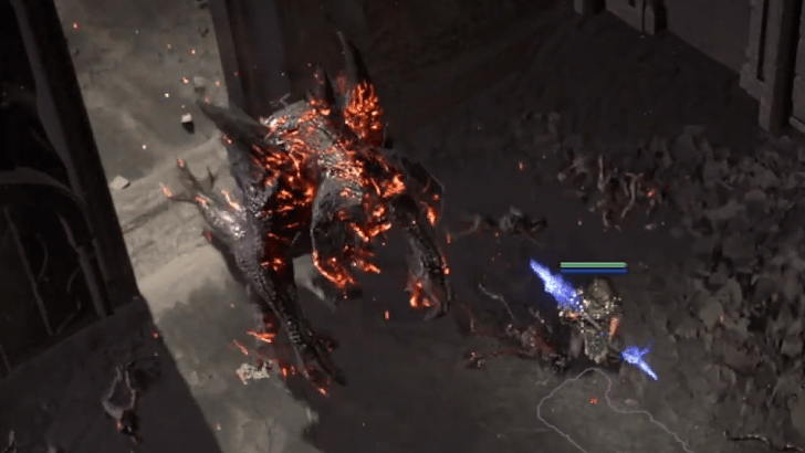 Path of Exile 2 - Vornas, the Fell Flame Interlude Boss