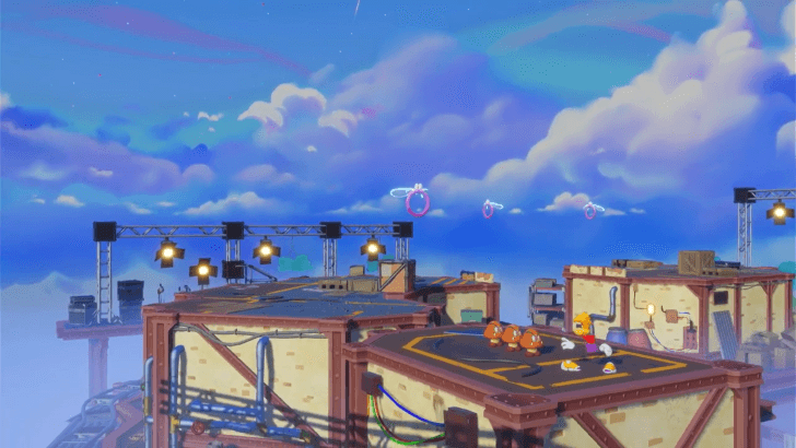 Mario Rabbids Sparks of Hope - Rayman in the Phantom Show Rayman Glide Through Hoops