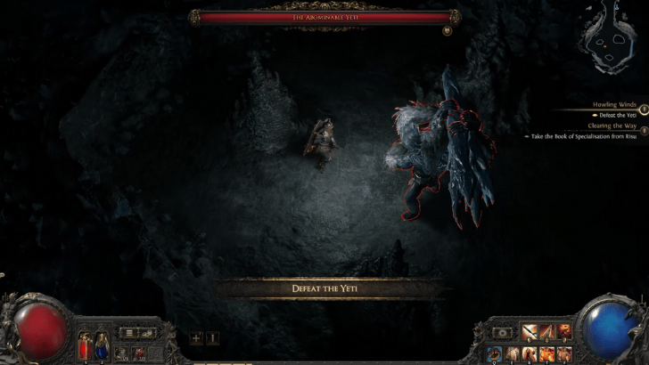 The Abominable Yeti Boss Fight