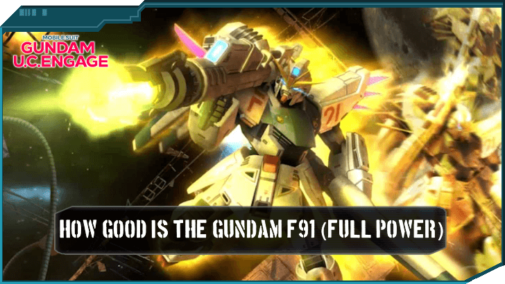 How Good Is The Gundam F91 (Full Power)