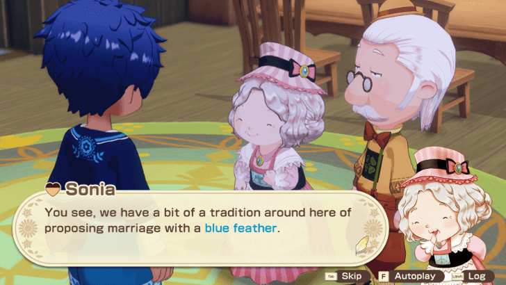 SoS - Blue Feather Obtained