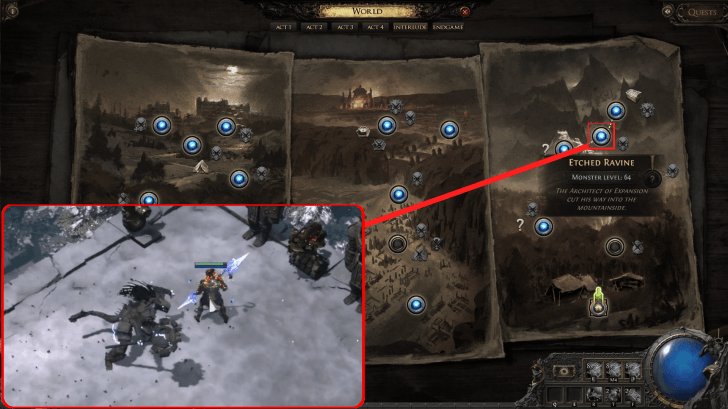 Path of Exile 2 - Stormgore, the Guardian Location