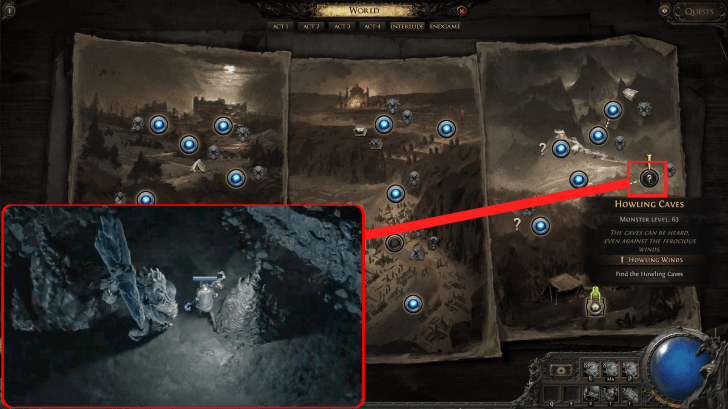 Path of Exile 2 - The Abominable Yeti Location