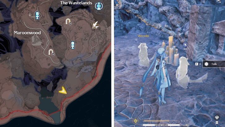 Wuthering Waves Woona Location