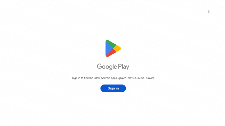 Sign-in to your Google account